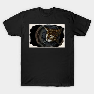 Bengal cat / Maléa is looking for the goblin - children's book WolfArt T-Shirt